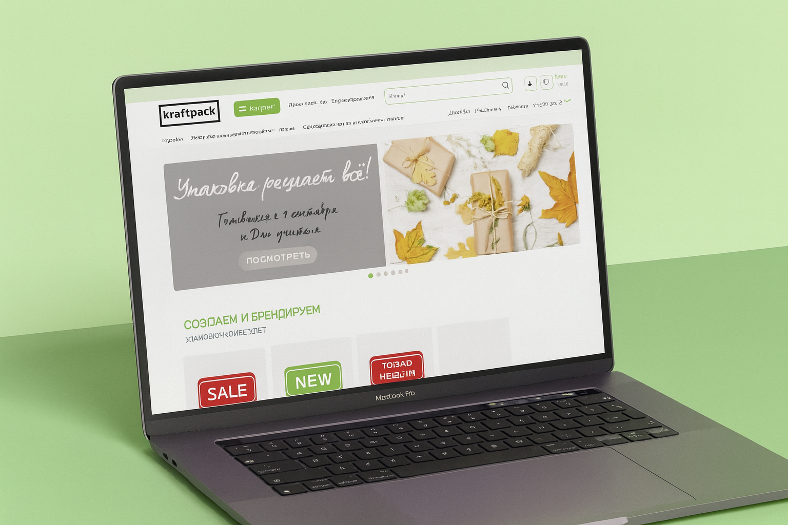 Интернет-магазин упаковочной продукции